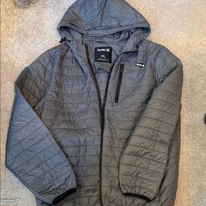 Hurley packable puffer jacket